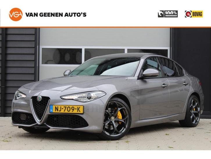 Alfa Romeo Giulia 2.0 T 280Pk Q4 AWD Veloce | Panoramadak |, Auto's, Alfa Romeo, Bedrijf, Te koop, Giulia, 4x4, ABS, Achteruitrijcamera