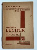 Oud schoolboek over Vondel’s Lucifer (1945), Boeken, Gedichten en Poëzie, Diverse auteurs, Ophalen of Verzenden, Meerdere auteurs