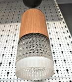 hanglamp - Vintage  design hanglamp /hal lamp/keukenlamp 60s, Gebruikt, Verzenden, Glas, Minder dan 50 cm