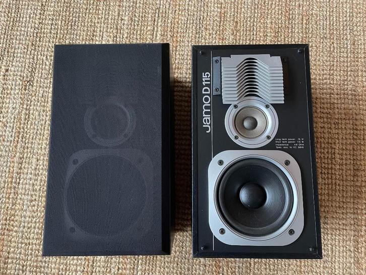 Jamo D 115 Luidsprekers, Audio, Tv en Foto, Luidsprekers, Gebruikt, Front, Rear of Stereo speakers, 60 tot 120 watt, Jamo, Ophalen of Verzenden