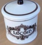 Antieke Locoid Keramische Pot met Deksel - Decoratief Stuk, Ophalen of Verzenden