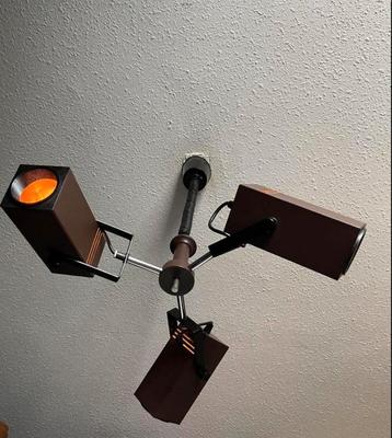 Vintage hanglamp, seventies beschikbaar voor biedingen