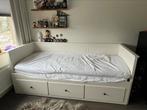 IKEA bed hemnes met matras en topper, Ophalen of Verzenden, Wit, Zo goed als nieuw, Hout