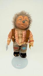 Steiff. Oude Mecki met nog de knop aan de rode ring., Ophalen of Verzenden