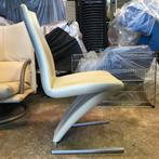 6 Rolf Benz 7800 design stoel creme leer, Huis en Inrichting, Ophalen, Gebruikt, Overige kleuren, Leer