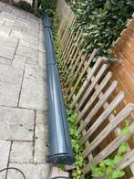Grijs zonnescherm 4,5, Gebruikt, Ophalen of Verzenden, 150 tot 300 cm, 250 cm tot 450 cm