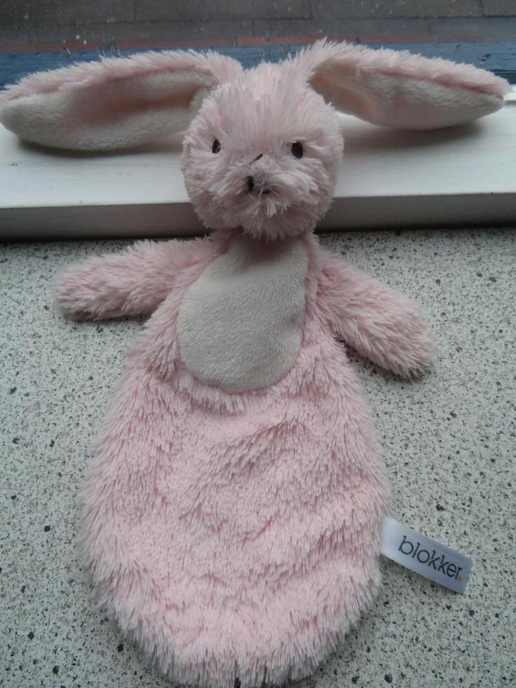 Knuffeldoek konijn konijntje Rosie Happy Horse van Blokker, Kinderen en Baby's, Speelgoed | Knuffels en Pluche, Zo goed als nieuw