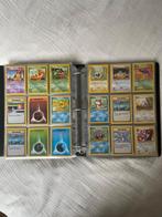Volle map met oude pokemon kaarten uit wotc tijdperk., Ophalen of Verzenden, Zo goed als nieuw, Meerdere kaarten