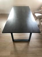 Eettafel 220x101cm zwart, Huis en Inrichting, Ophalen, Gebruikt, 200 cm of meer, 50 tot 100 cm