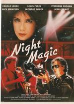 Kaart "Night Magic" - Nick Mancuso & Carole Laure, Verzenden, 1980 tot heden, Ongelopen, Sterren en Beroemdheden