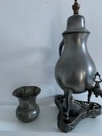 Tinnen Kraantjeskan Kurz Tiel met Melkkannetje, Antiek en Kunst, Ophalen of Verzenden