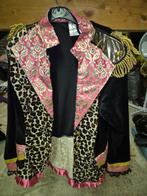 Carnavalsjas met luipaardprint en gouden details, Kleding | Dames, Carnaval, Zo goed als nieuw, Kleding, Ophalen