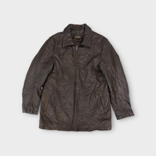 Danier heren jas maat M (100% leer), Kleding | Heren, Jassen | Winter, Gedragen, Maat 48/50 (M), Bruin, Ophalen of Verzenden