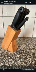 WMF messenblok in zeer goede staat, Ophalen, Zo goed als nieuw, Rvs of Chroom