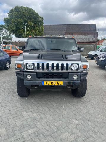 Hummer H2 6.0 V8 LEER ECC STOELVERWARMING ETC ETC (bj 2005) beschikbaar voor biedingen