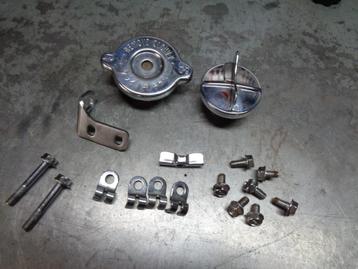 Honda goldwing gl1000 Ltd 76" Tankdop-radiateurdop chroom beschikbaar voor biedingen