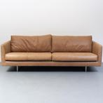 ACTIE! Montis Axel Bank 3,5-zits/218cm Buffaloleder - Cognac, Huis en Inrichting, Overige maten, 75 tot 100 cm, Ophalen of Verzenden