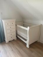 Witte Babykamer Set - Kast, Dressoir, Ladekast, Ledikant, Ophalen, Kast, 50 tot 70 cm, 105 cm of meer