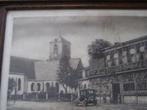 ets van Hotel de Witte Zwaan, Lisse, ingelijst en gesigneerd, Ophalen of Verzenden