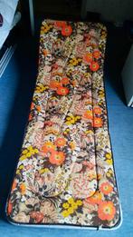 Vintage stretcher ligbed vouwbed, Tuin en Terras, Ligbedden, Ophalen, Aluminium
