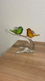 Vogels op boomstam, Ophalen