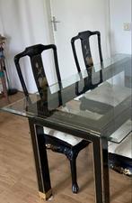 Oosterse Eettafel met Stoelen, Ophalen of Verzenden