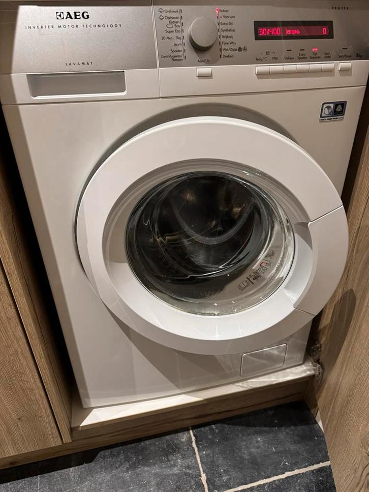 AEG Lavamat Protex 8kg - Werkt perfect!, Witgoed en Apparatuur, Wasmachines, Gebruikt, Voorlader, 8 tot 10 kg, 85 tot 90 cm, 1200 tot 1600 toeren