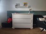 Witte commode / ladekast zeer stevig 122 x 91 x 55, Kinderen en Baby's, Kinderkamer | Commodes en Kasten, Ophalen, Gebruikt, 50 tot 70 cm