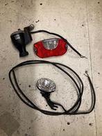 Brompton dynamoverlichting set, werkend, compleet met kabels, Ophalen of Verzenden, Gebruikt, Dynamo, Verlichtingsset