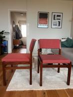 Pastoe Cees Braakman stoelen, jaren '60, Huis en Inrichting, Ophalen, Gebruikt, Twee, Rood