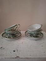 chinees porselein groen goud decor, Ophalen of Verzenden