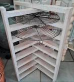 Landelijk houten vlaaienrek/opbergrek, Ophalen of Verzenden