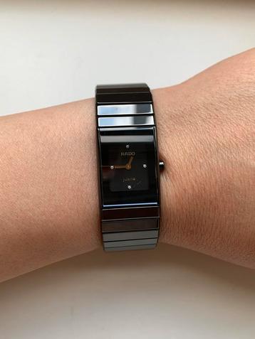 Rado jubile ceramische zwarte horloge met doos en papieren beschikbaar voor biedingen