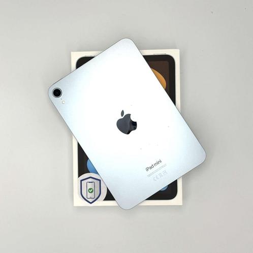 iPad mini 7e 128GB blauw /krasvrij /100% batt /garantie, Computers en Software, Apple iPads, Zo goed als nieuw