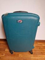 Koffer American Tourister, groen, Sieraden, Tassen en Uiterlijk, Koffers, Gebruikt, Hard kunststof, 45 tot 55 cm, 70 cm of meer