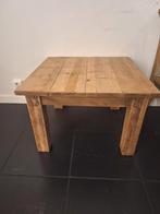 Te koop: stevige eiken tafel, Huis en Inrichting, Tafels | Eettafels, Ophalen, Gebruikt, Rechthoekig, 50 tot 100 cm