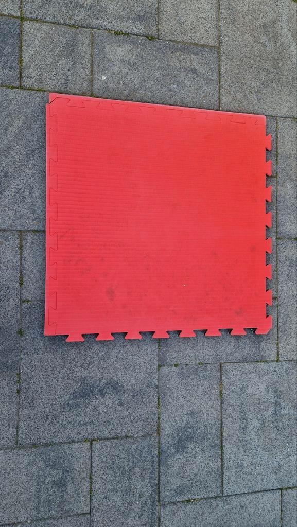 Zwembad mat 100x100x4cm, Tuin en Terras, Zwembad-toebehoren, Gebruikt, Ophalen
