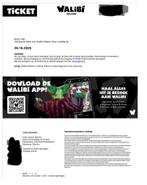 Tickets waarde 71 EUR Walibi Fright Night Zondag 26 oktober, Tickets en Kaartjes, Recreatie | Pretparken en Attractieparken, Eén persoon