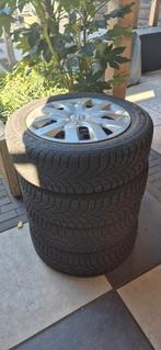 Winter (M+S) banden 185/60/R15 op stalen velgen, Auto diversen, Ophalen, Gebruikt