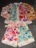 Bloemige Blouse & Short Set, Overige kleuren, Ophalen of Verzenden, Zo goed als nieuw, Maat 36 (S)