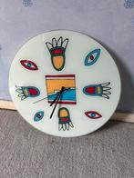 Karlsson glazen afbeeldingen voor klok, Huis en Inrichting, Ophalen of Verzenden, Wandklok