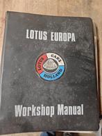 Lotus Europa Werkplaatshandboek 1970, Ophalen of Verzenden