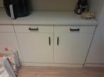 Keukenkast met deurtjes, Huis en Inrichting, Keuken | Keukenelementen, Ophalen, Wit, 50 tot 100 cm, Zo goed als nieuw