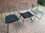 3 leuke tuinstoelen, Ophalen, Gebruikt, Kunststof