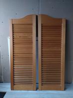 Saloon deurtjes Louvre luik hout authentiek western deco, Huis en Inrichting, Overige Huis en Inrichting, Ophalen