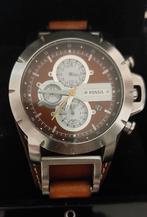 Fossil horloge JR1157, Overige merken, Leer, Staal, Polshorloge