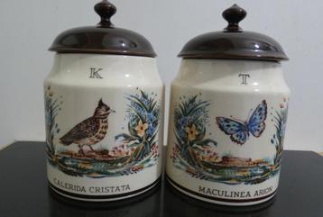 Zenith - 2 potjes met deksel [1372] beschikbaar voor biedingen