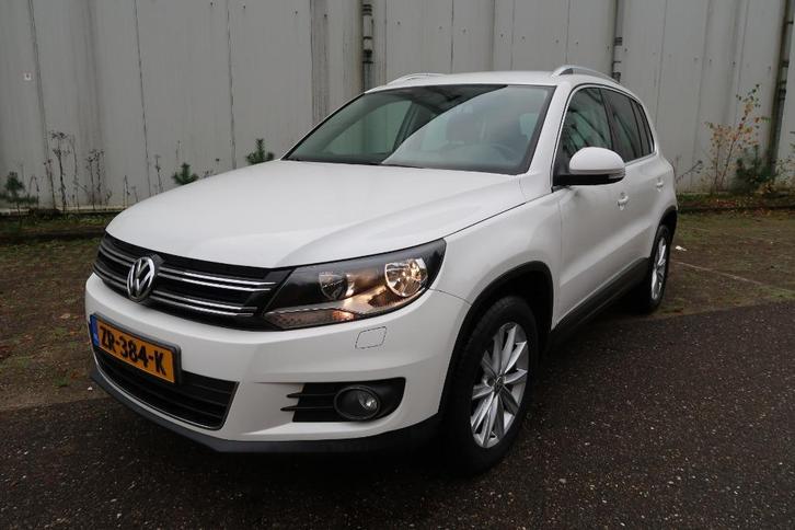 Volkswagen Tiguan 1.4 TSI Sport&Style 2012 Wit, Auto's, Volkswagen, Bedrijf, Te koop, Tiguan, Dakrails, Elektrische buitenspiegels
