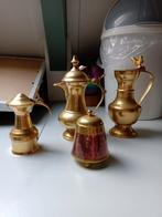 4 Koperen kannetjes samen € 12,00. Per stuk voor € 3,50, Ophalen