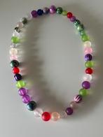 Leuke ketting met gekleurde kralen., Ophalen of Verzenden, Zo goed als nieuw, Overige materialen